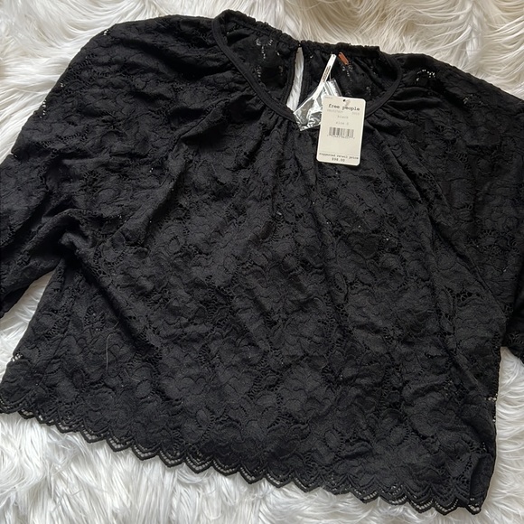 Free People Olivia Lace Top - Picture 8 of 13